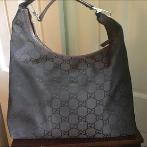 Gucci Brown Hobo Bag authentic